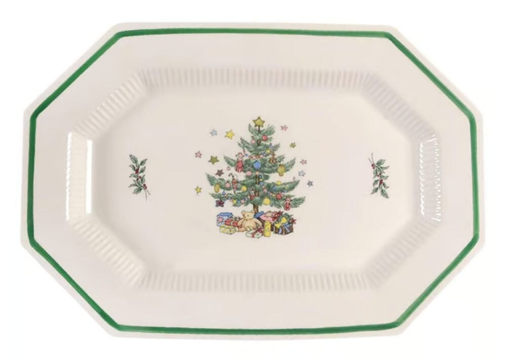 Vintage Platter 13" in Christmastime by Nikko